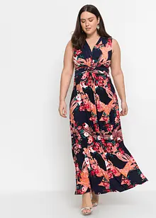 Maxi jurk met wikkeldetail, bonprix