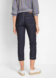 Slim fit mid waist jeans, cropped, bonprix