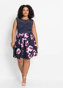 Jurk met bloemenprint, bonprix