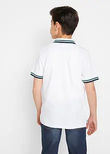 Jongens piqué poloshirt van biologisch katoen, bonprix