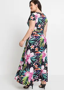 Maxi jurk in wikkellook, bonprix