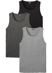 Tanktop (set van 3), bonprix