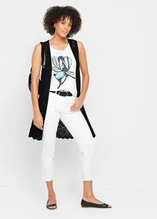 Lang vest van ajour, bonprix