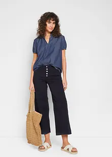 Culotte stretch jeans met biologisch katoen, John Baner JEANSWEAR