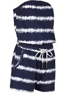 Strapless playsuit van biologisch katoen, bonprix