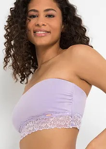 Bandeau bh (set van 2) met biologisch katoen, bonprix