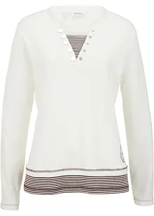 Katoenen longsleeve in layerlook, bonprix