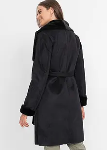 Lange imitatie lammy coat, bonprix