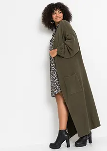 Oversized vest in midilengte, bonprix