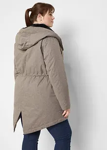 Outdoor parka met teddy fleece, bonprix