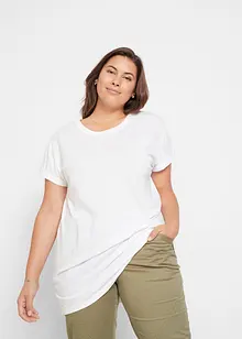 Boxy longshirt, korte mouw, bonprix