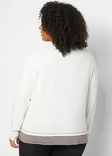 Katoenen longsleeve in layerlook, bonprix