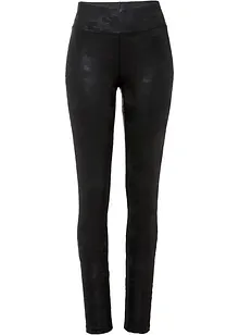 Glanzende legging met camouflageprint, bonprix