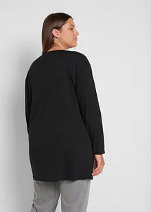 Katoenen longshirt, lange mouw, bonprix