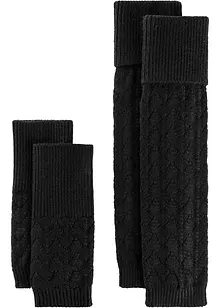 Armwarmers en beenwarmers (4-dlg. set), bonprix