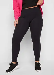 Ultrazachte sportlegging met zakken opzij, cropped, bonprix