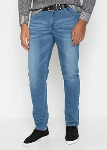 Regular fit stretch jeans, tapered, bonprix