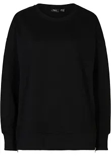 Sweater met zijsplitten, bonprix