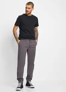 Loose fit chino stretch instapbroek, straight, bonprix