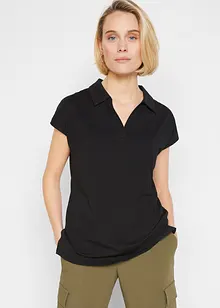 Shirt met open polokraag, bonprix