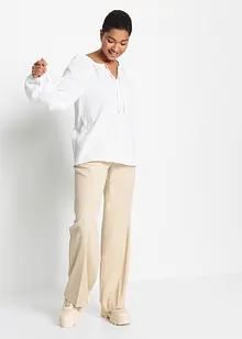 Mousseline blouse van katoen, bonprix