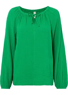 Mousseline blouse van katoen, bonprix