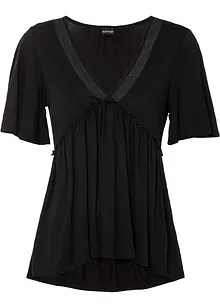 Boho shirt met kant, BODYFLIRT