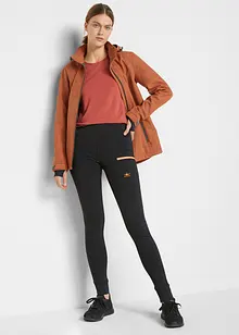 Outdoor legging met een zakje, sneldrogend, bonprix