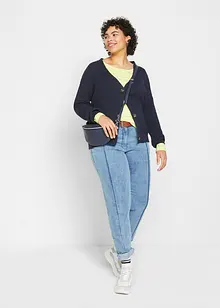 Katoenen longsleeve met ronde hals, bonprix