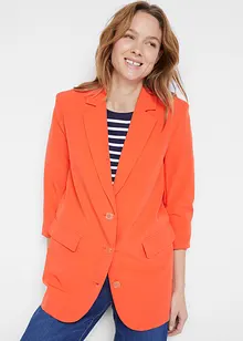 Lange blazer met plooitjes op de mouwen, bonprix