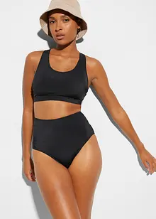High waist bikinibroekje met verstelbare tailleband, bonprix
