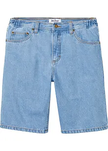 Jeans bermuda met comfort tailleband, classic fit, bonprix