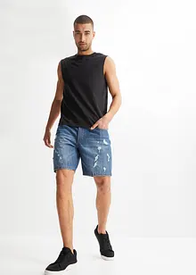 Lange jeans short, loose fit, John Baner JEANSWEAR