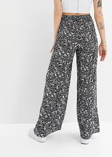 High waist broek met lange splitten, bonprix