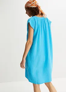 Mousseline jurk van katoen, bonprix