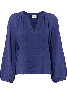 Oversized blouse van mousseline, bonprix