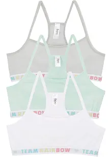 Meisjes bralette (set van 3), bonprix