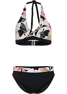 Halter bikini met gerecycled polyamide (2-dlg. set), bonprix