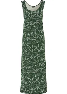 Maxi jurk met split en viscose, bonprix
