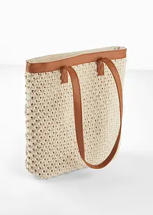 Macramé shopper, bonprix