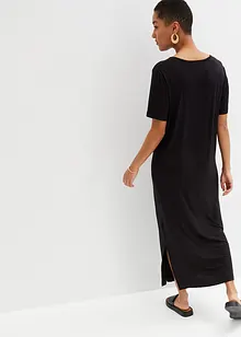 Comfortabele shirtjurk met split in maxilengte, bonprix