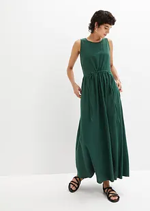 Maxi jurk in een lichte linnen-viscosemix, bonprix