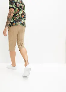 Lange stretch bermuda met comfort fit, regular fit, bonprix