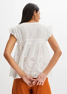 Blouse met kant, bonprix