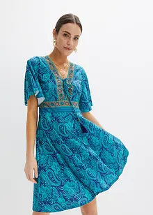 Gedessineerde jersey jurk, bonprix