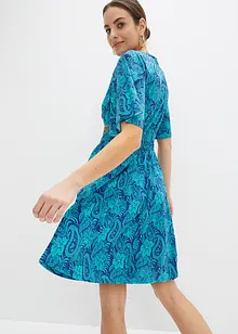 Gedessineerde jersey jurk, bonprix