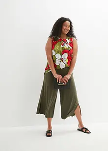 Jersey broek met een comfortabele band, bonprix