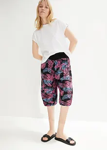 3/4 broek met comfortband, loose fit, bonprix