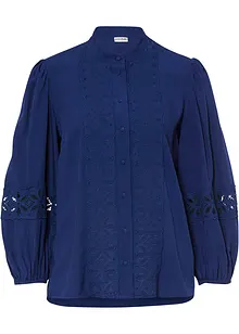 Blouse met kant, bonprix