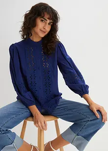 Blouse met kant, bonprix